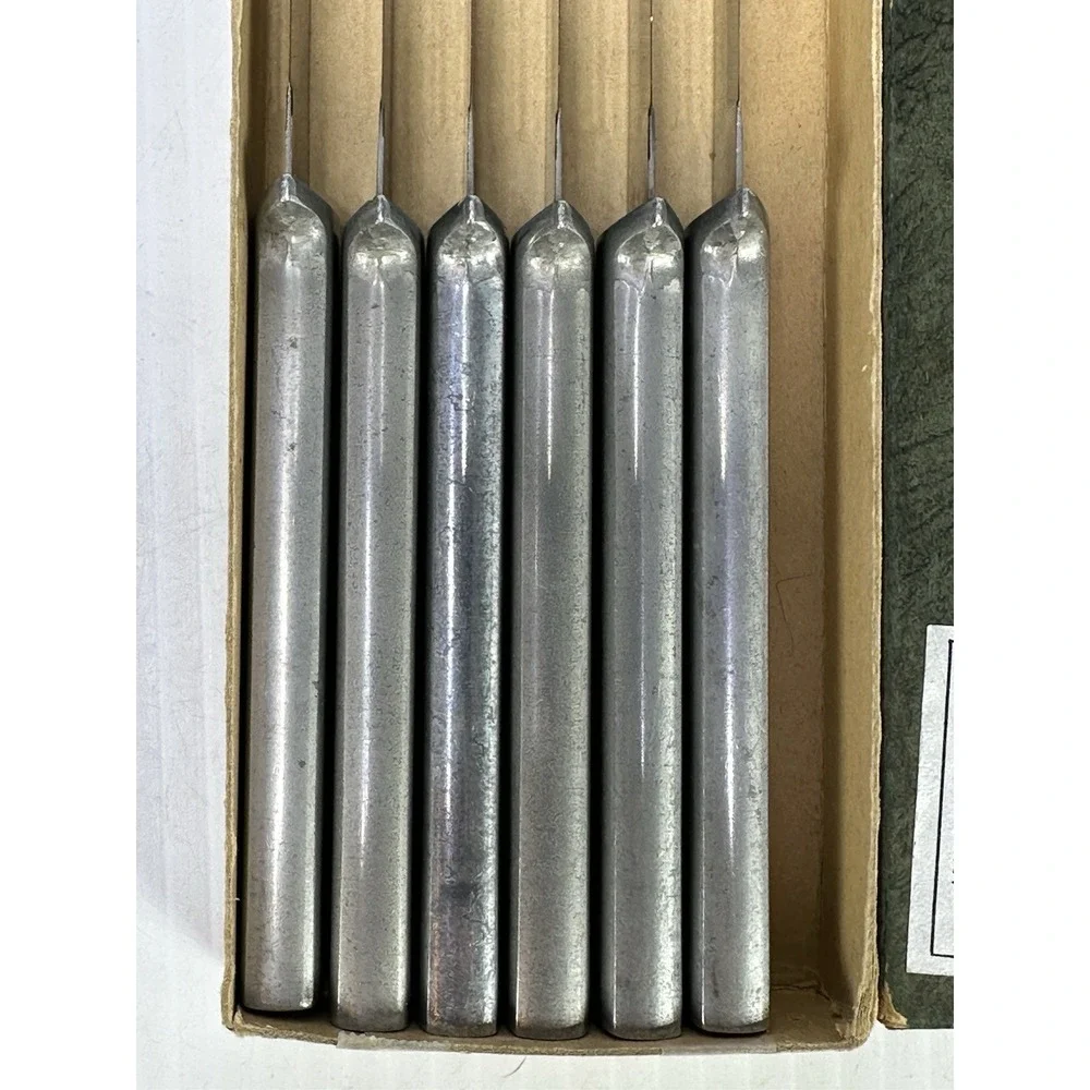 Vintage‎ 1960s W C Gaedke Cutlery Waterloo Iowa Set 6 Knives Original Box USA